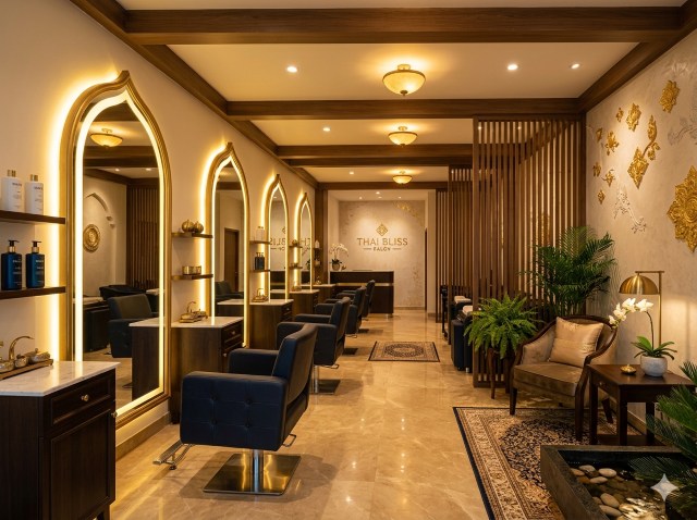 Beauty and wellness salon